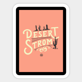 Desert Strom Sticker